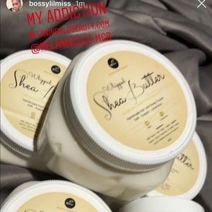 Whipped shea butter conditioner edge control